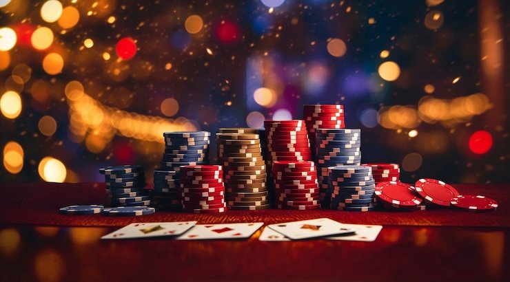 Antarmuka taruhan blackjack SA Gaming di mpoasia dengan tombol chip yang jelas